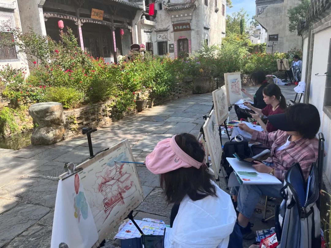  k8凯发(中国)天生赢家·一触即发2023届学员婺源写生作品展