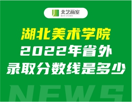 湖北美术学院2020年省外录取分数线是多少？如何填报志愿