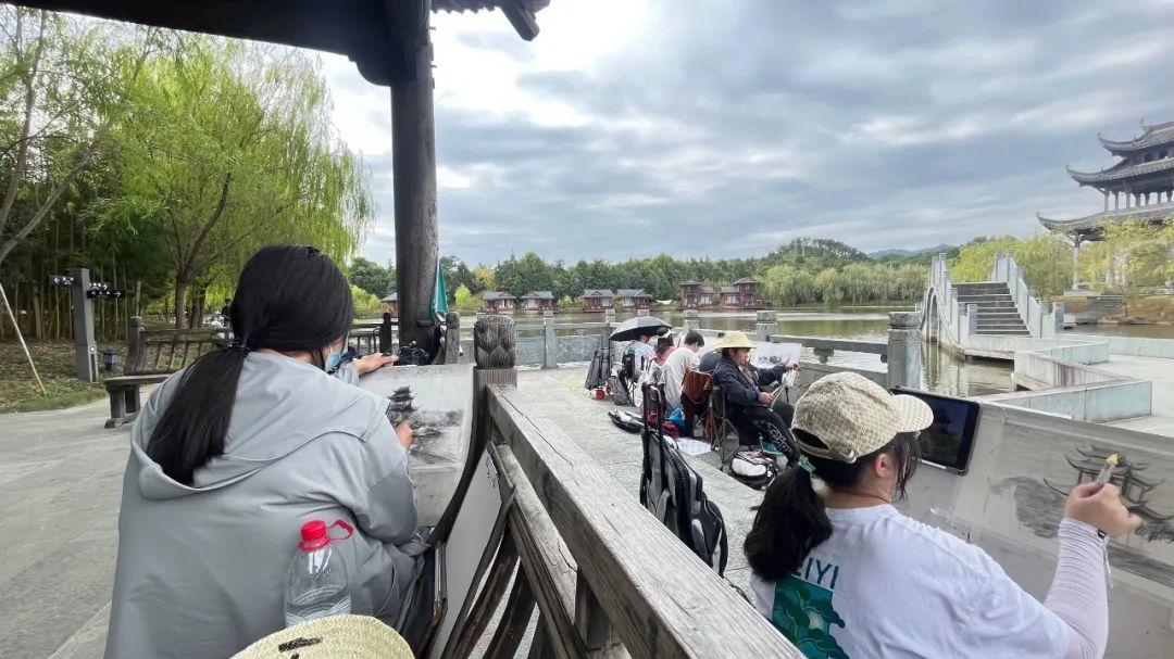 k8凯发(中国)天生赢家·一触即发2023届学员婺源写生作品