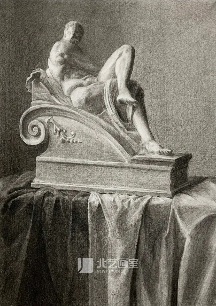 k8凯发(中国)天生赢家·一触即发2023届学员素描静物写生作品（四）