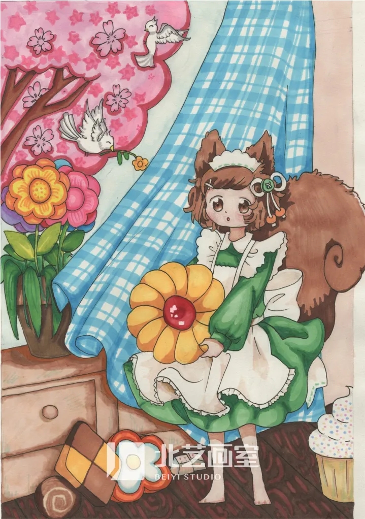 k8凯发(中国)天生赢家·一触即发艺术小人才特训班优秀作品?