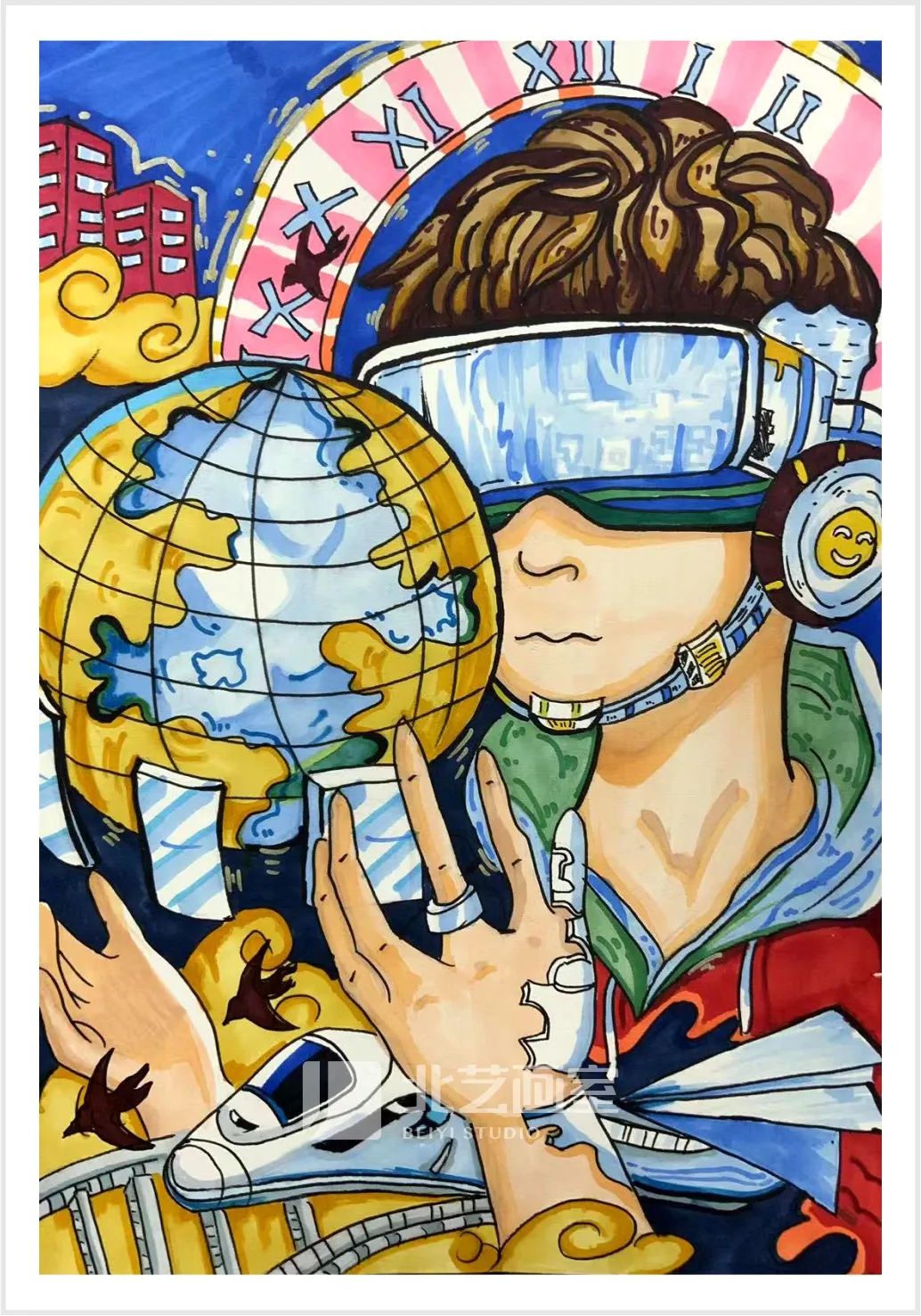 k8凯发(中国)天生赢家·一触即发2023基础部艺术小人才作品汇报展