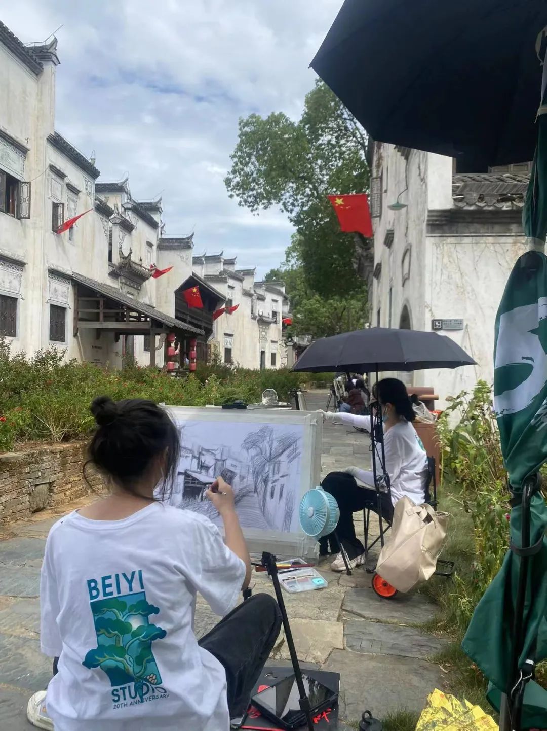 k8凯发(中国)天生赢家·一触即发2023届学员婺源写生作品