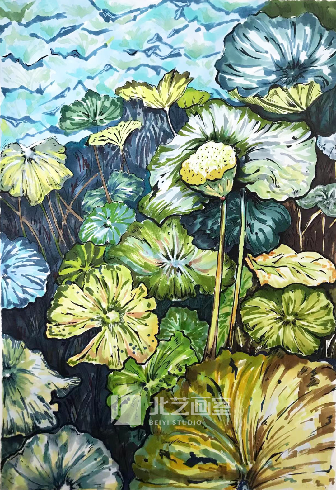 艺术小人才教师作品