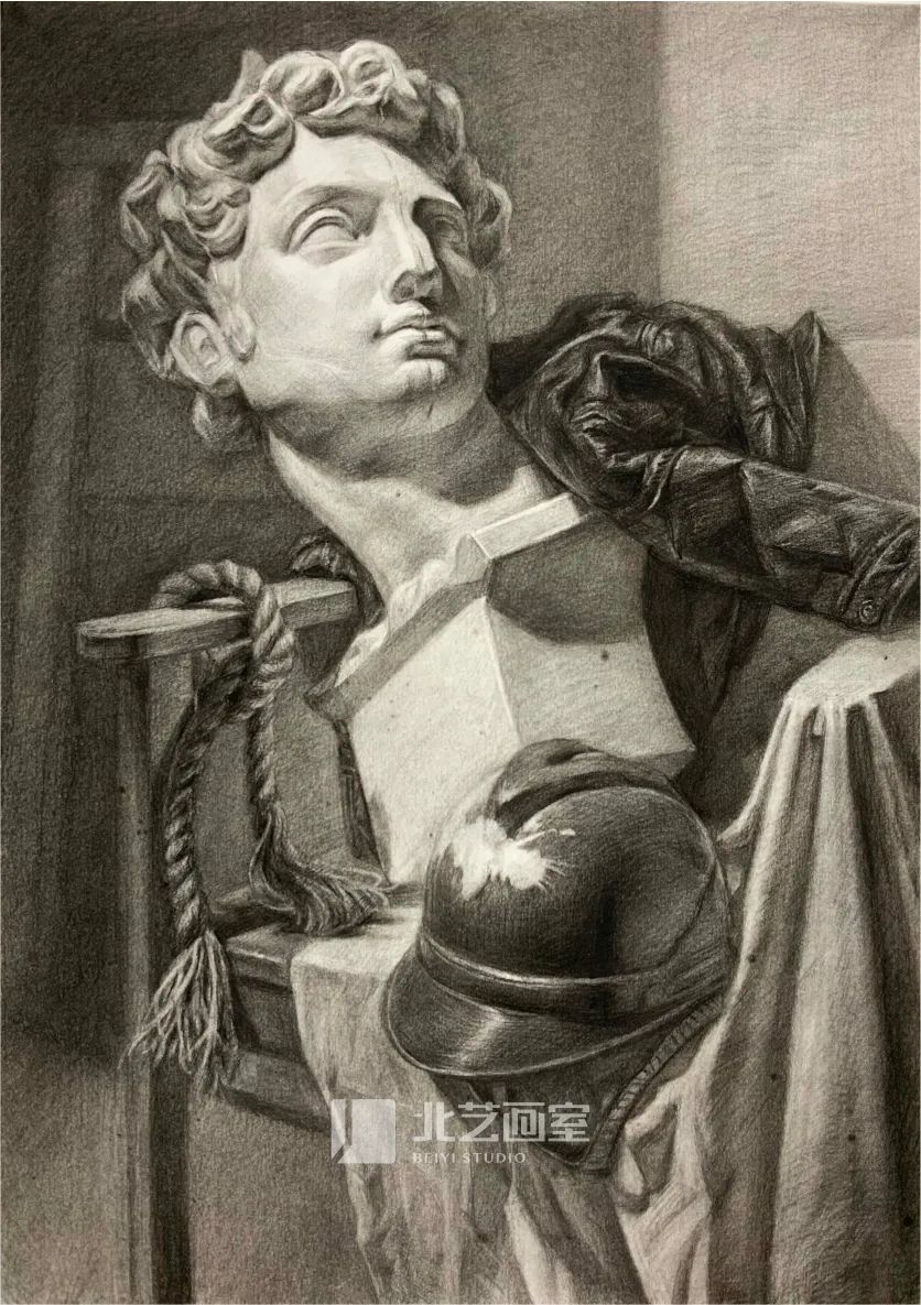 k8凯发(中国)天生赢家·一触即发2023届学员素描静物写生作品（四）