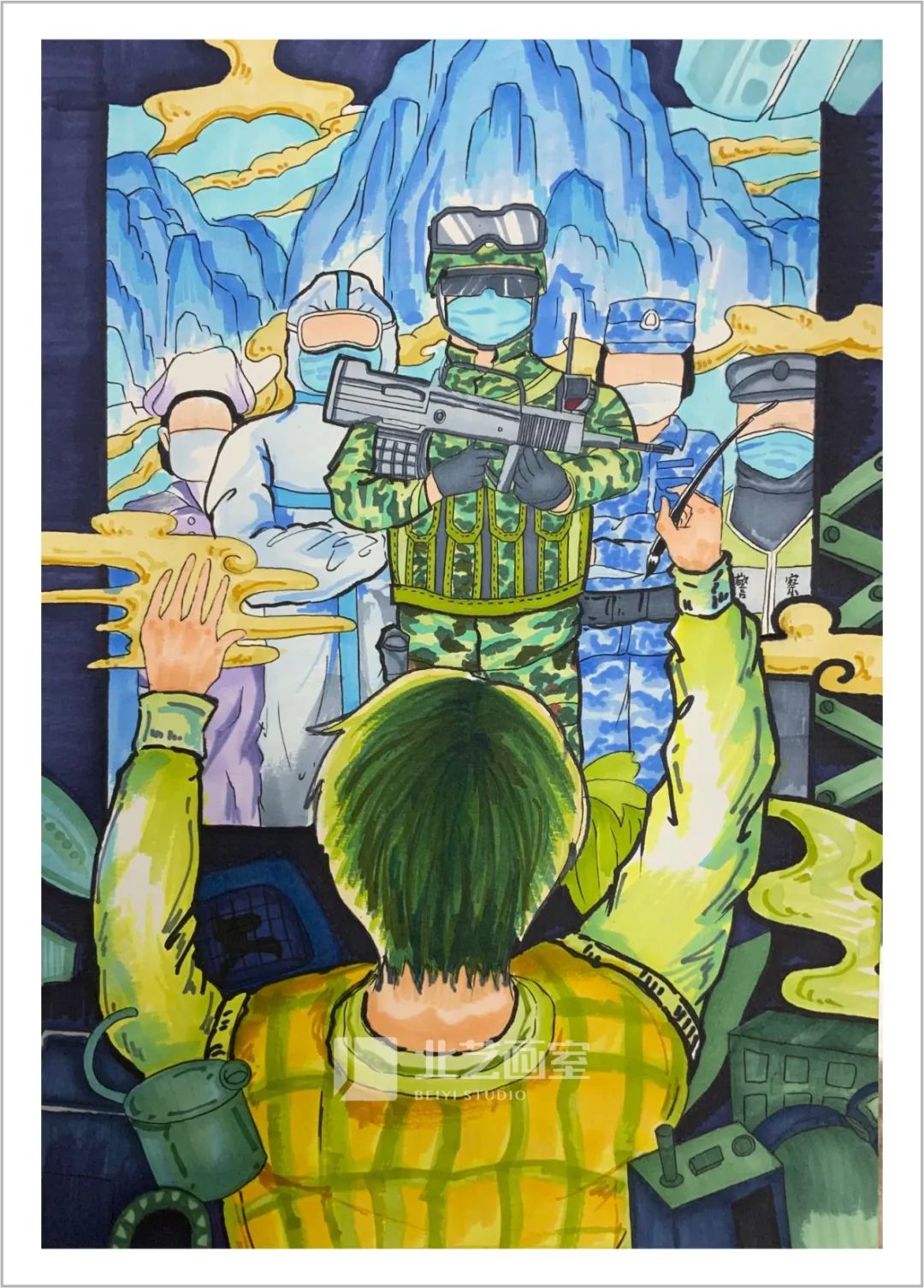 k8凯发(中国)天生赢家·一触即发艺术小人才特训班获奖作品欣赏