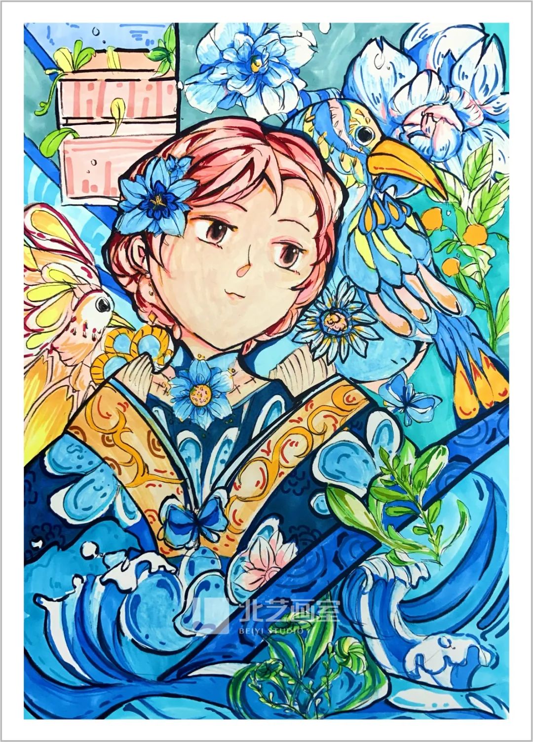 k8凯发(中国)天生赢家·一触即发艺术小人才特训班获奖作品欣赏