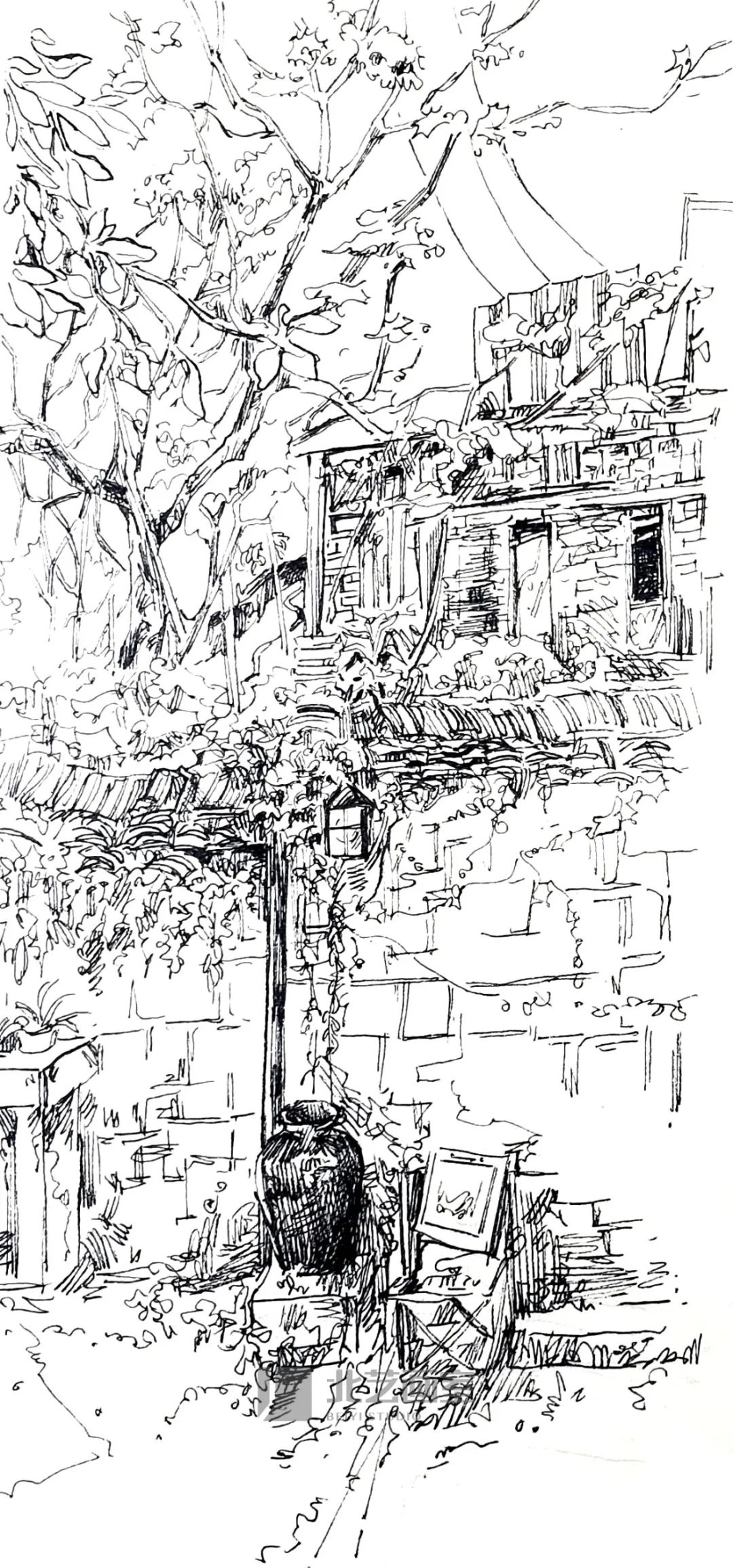 k8凯发(中国)天生赢家·一触即发2023届学员婺源写生作品