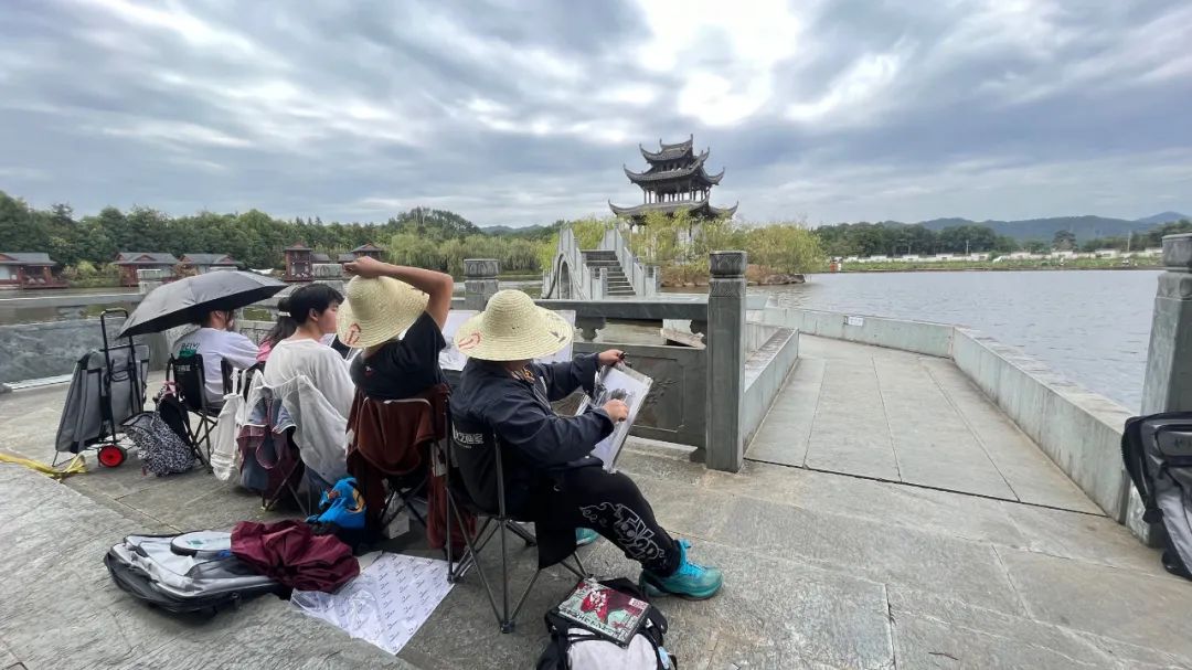 k8凯发(中国)天生赢家·一触即发2023届学员婺源写生作品