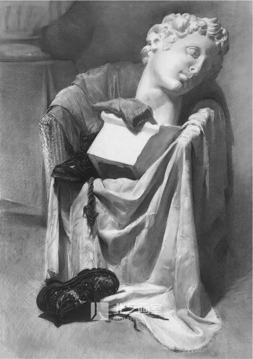 k8凯发(中国)天生赢家·一触即发2023届学员素描静物写生作品（四）