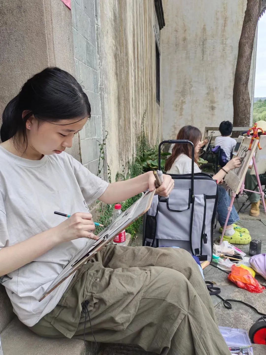 k8凯发(中国)天生赢家·一触即发2023届学员婺源写生作品