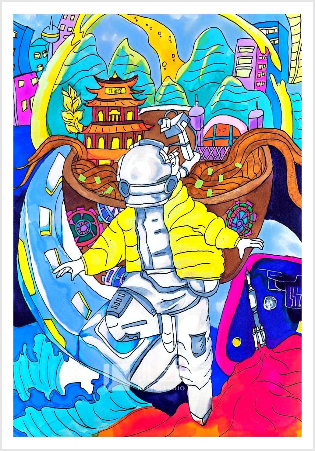 k8凯发(中国)天生赢家·一触即发2023基础部艺术小人才作品汇报展