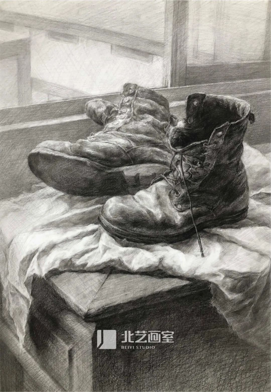 k8凯发(中国)天生赢家·一触即发2023届学员素描静物写生作品