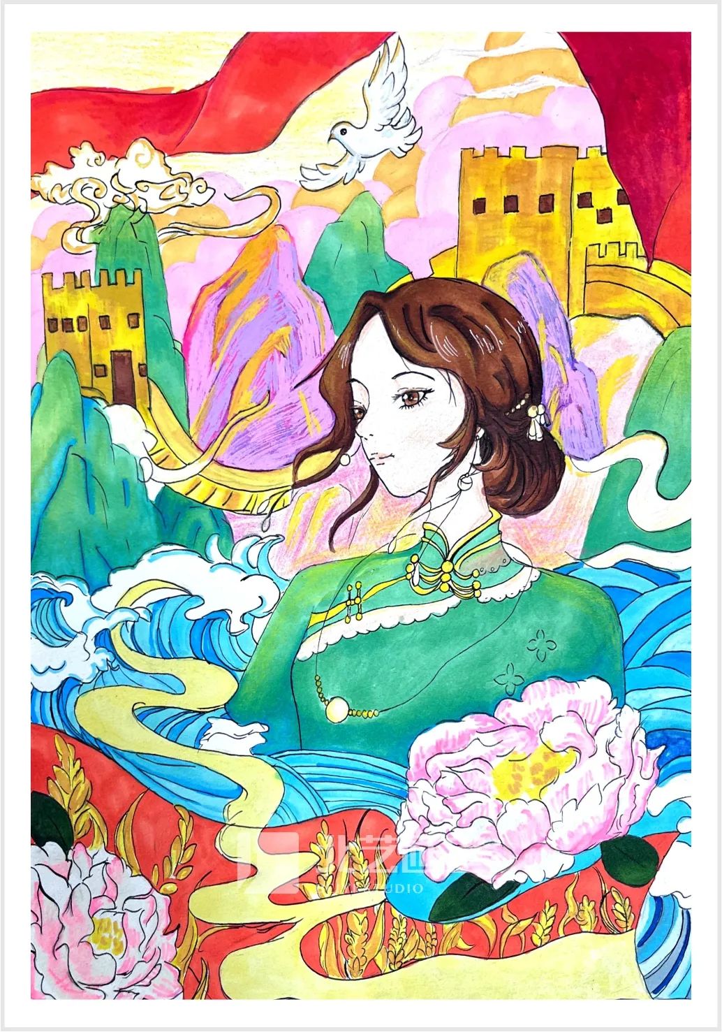 k8凯发(中国)天生赢家·一触即发2023基础部艺术小人才作品汇报展