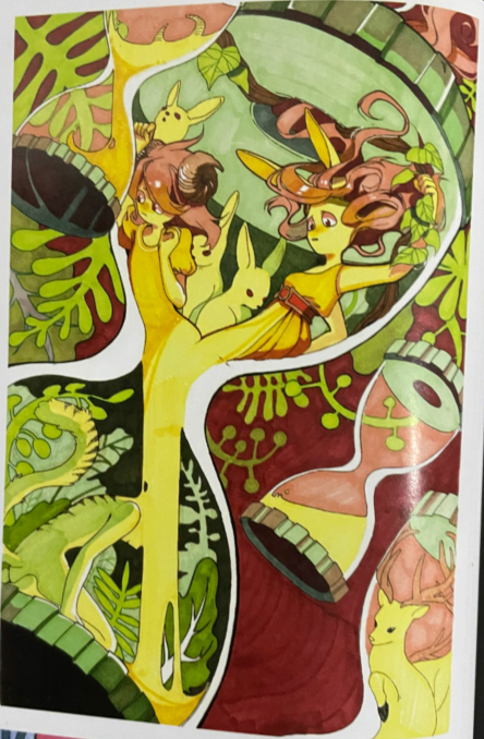 人、食肉动物和沙漏