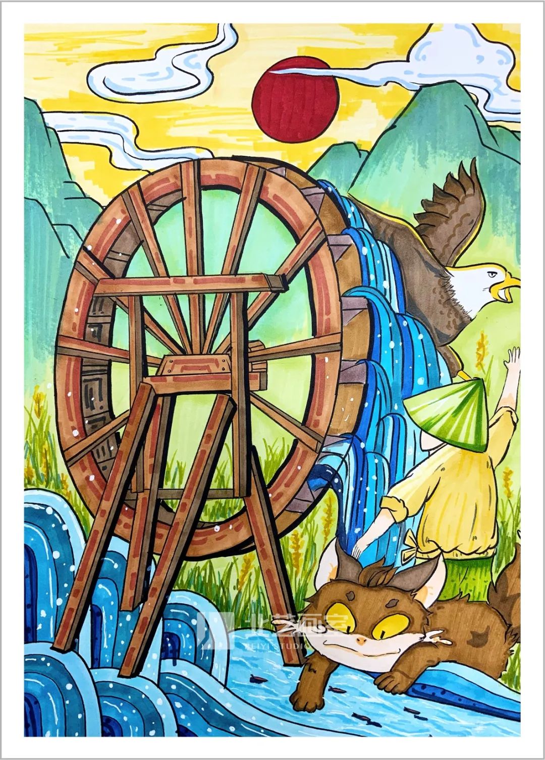 k8凯发(中国)天生赢家·一触即发艺术小人才特训班获奖作品欣赏