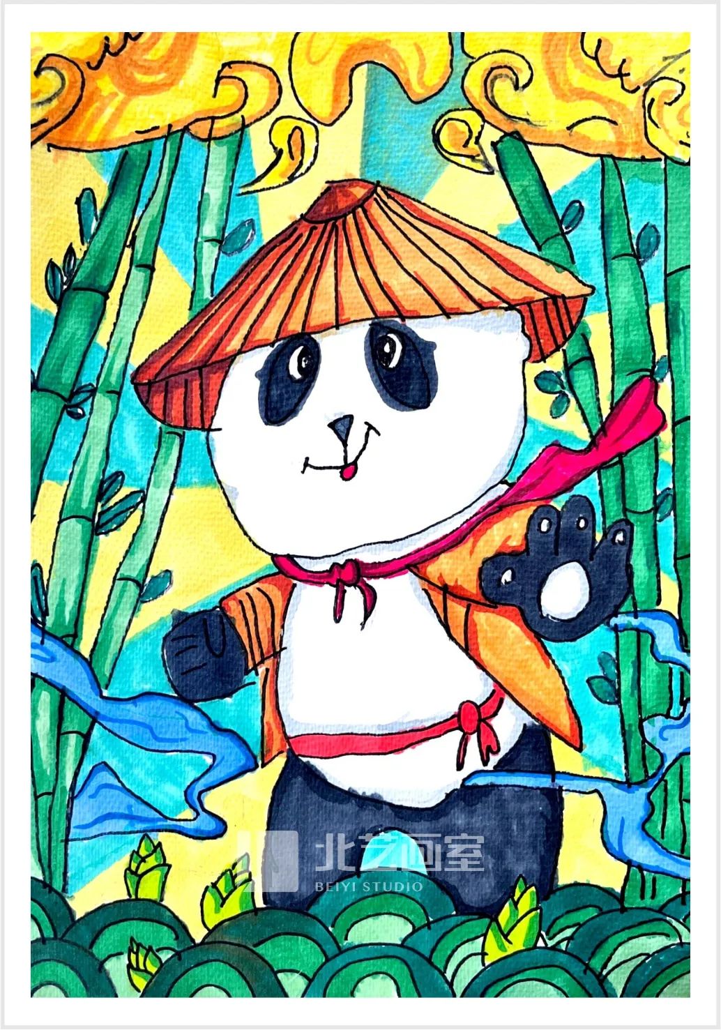 k8凯发(中国)天生赢家·一触即发2023基础部艺术小人才作品汇报展