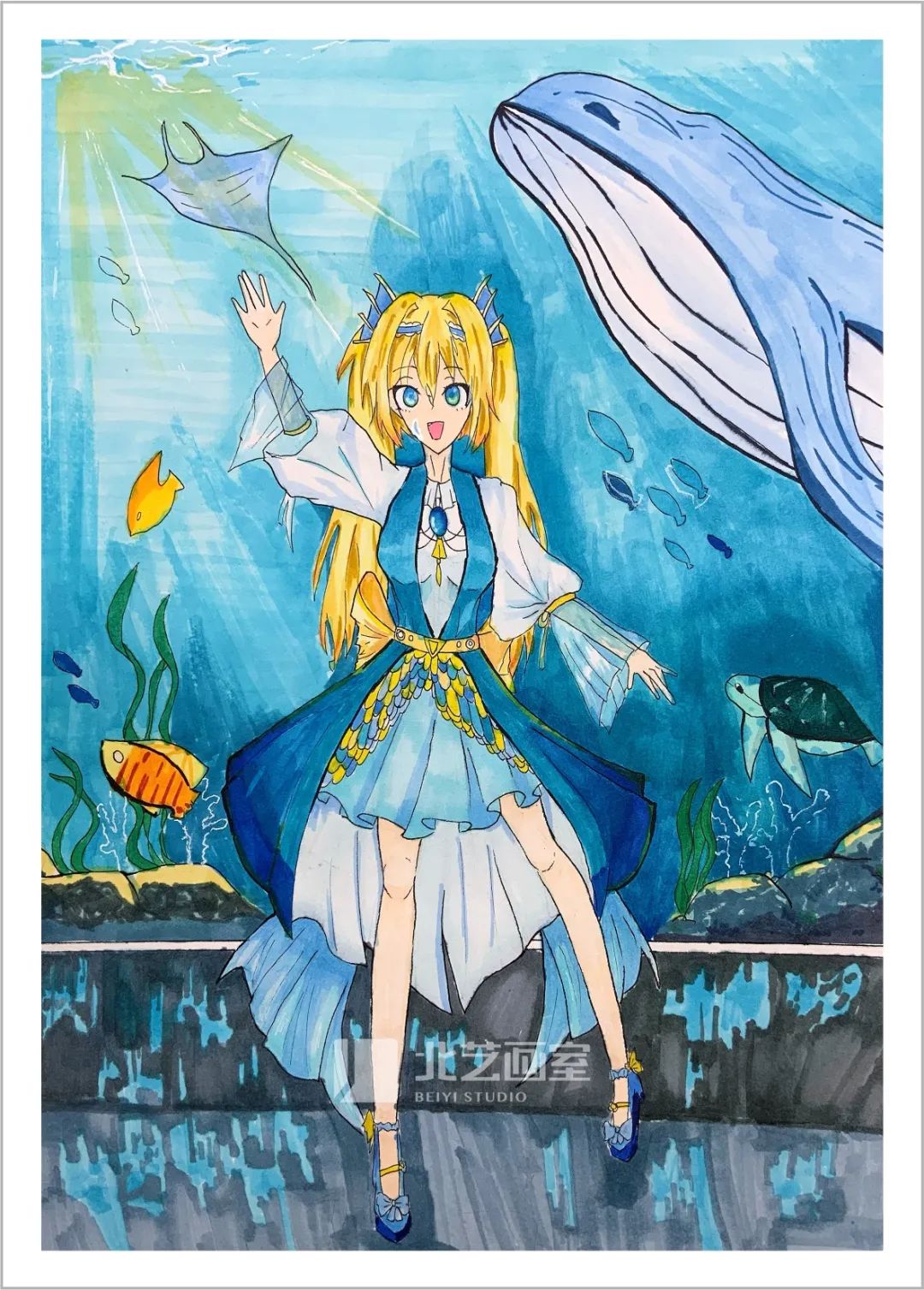 k8凯发(中国)天生赢家·一触即发艺术小人才特训班获奖作品欣赏