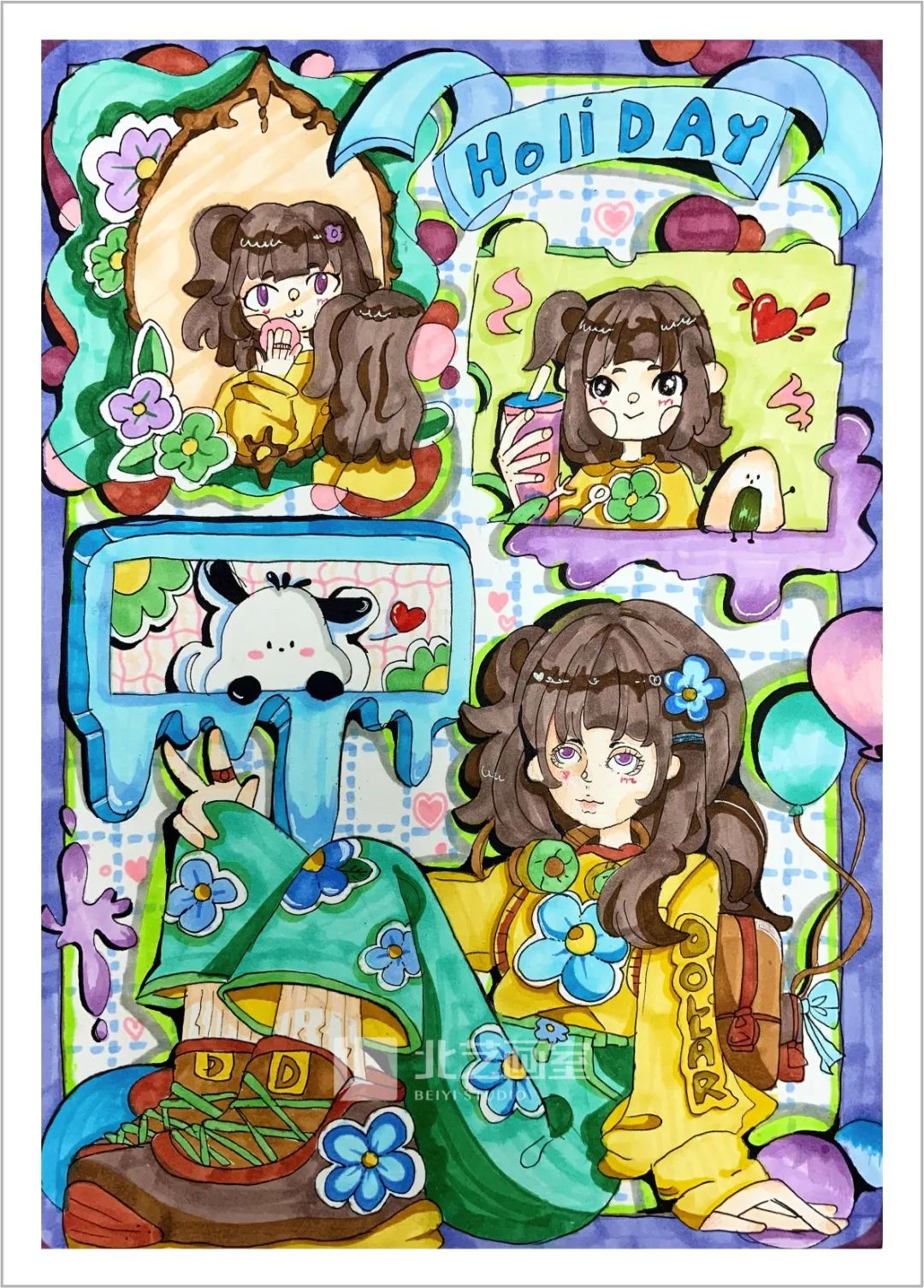 k8凯发(中国)天生赢家·一触即发艺术小人才特训班获奖作品欣赏