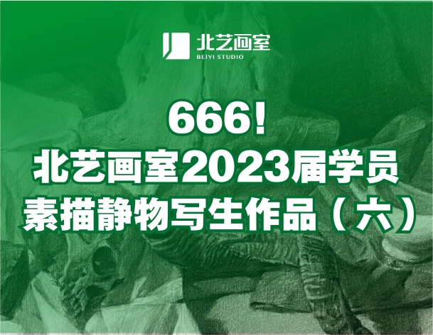 666！k8凯发(中国)天生赢家·一触即发2023届学员素描静物写生作品（六）